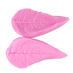 Craft material and supply: Silicone Double Sided Leaf Craft Fondant Mould