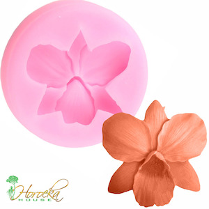 Cymbidium Orchid Flower Silicone Craft Mold For Fondant Resin Polymer Clay