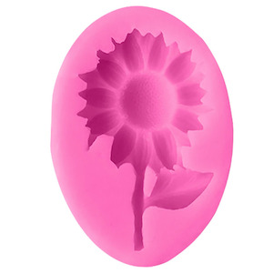 Sunflower Silicone Craft Mould For Cake Decorating, Polymer Clay, Resin Crafts