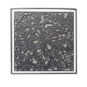 Craft material and supply: Butterfly Lace Background Metal Cutting & Embossing Die