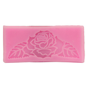 Silicone Rose & Leaf Sugar Craft Mold