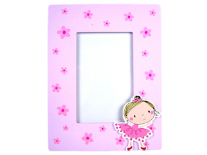 Craft material and supply: Child’s Ballet Photo Frame 6 x 4″