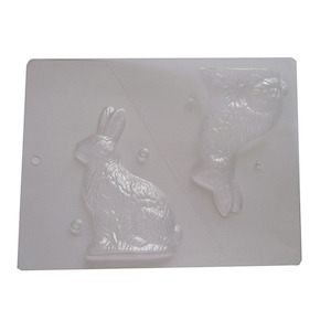 Craft material and supply: Easter Bunny / Rabbit BPA Free Poly-Carbonate Plastic Mould