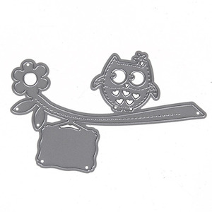 Owl Scrapbook Card Making Paper Craft Cutting Embossing Stencil Craft Die