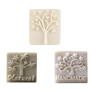 Acrylic Handmade Cold Process Soap Stamps