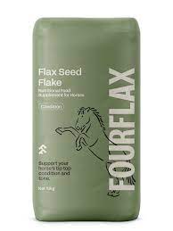 Sporting equipment: Four Flax Equine Flax Seed Flake