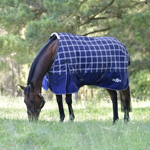 New Saxon Defiant with Buckle 600D Standard Neck - Lite - Navy Plaid