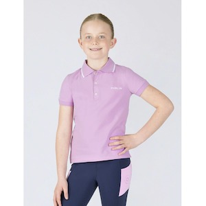 Sporting equipment: Dublin Kids Poppy Short Sleeve Polo Top