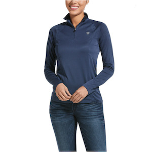 Ariat Sunstopper Long Sleeve Top 2.0  with 1/4 Zip Baselayer