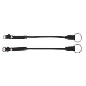 Equistar Rolled Leather Gag Cheek Pieces