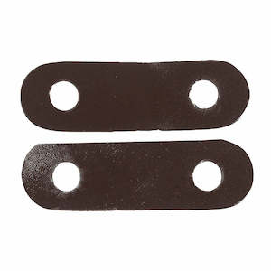 Sporting equipment: Peacock Iron Leather Straps - Pair