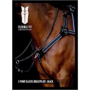 Flexible Fit Breastplate - 5 Point with Elastic