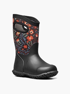 Sporting equipment: Bogs York Super Flower Kids Rain Boots