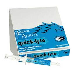 Herbs And Supplements: Quick-lyte Electrolyte Syringe Paste