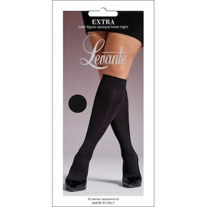 Levante Fuller Figure Opaque Knee High - NZ Hosiery