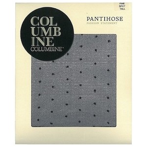 Columbine Fine Spotted Pantyhose - NZ Hosiery