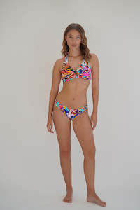 Swimwear: Naddia Spliced Bikini Bottoms