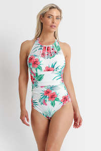 Swimwear: Eden East Cross Strap Mastectomy 1Pce