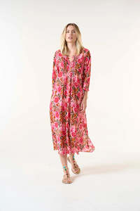 Paloma Long Poppy Dress