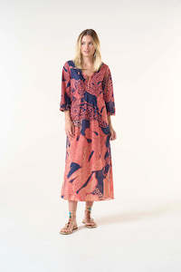 Portofino Long Poppy Dress