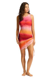 Spectrum Mesh Midi Cover Up