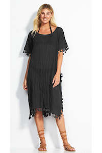 Beachedit Amnesia Midi Kaftan