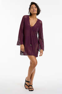 Jetset Stretch Lace Kaftan