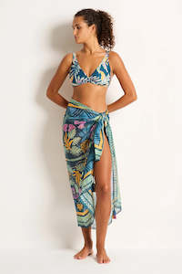 Swimwear: Huahine Silk Sarong