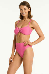 Swimwear: Spinnaker Retro High Waist Pant Candy