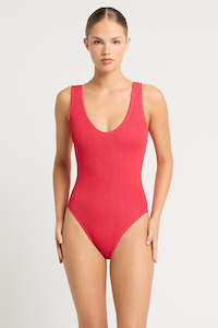 Swimwear: Recycled Mara 1Pce Nectarine