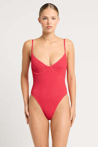 Swimwear: Recycled Gracie 1Pce Nectarine