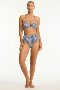 Swimwear: Coast V Bar Bandeau Bra Top