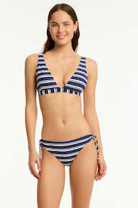 Swimwear: Biarritz Tie Side Bikini Pant Navy