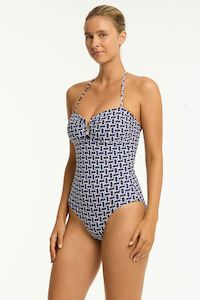 Swimwear: Coast V Bar Bandeau 1Pce