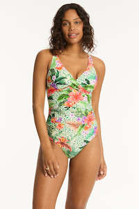 Swimwear: Dolce Cross Front 1Pce