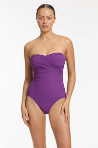 Swimwear: Jetset D-DD Twist Front 1Pce