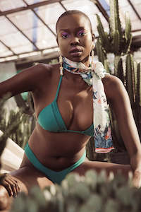 Swimwear: ML Separates Slide Tri Pine Green