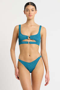 Swimwear: Ring Sasha & Ring Scene Set Ocean Shimmer