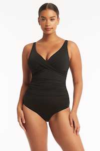 Swimwear: Eco Cross Front Multifit 1Pce