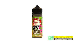 Six Licks Truth Or Pear Aka Strawberry Pear – 100ml