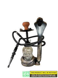 Shisha Snake + Skull