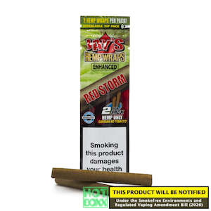 Juicy Jay's Enhanced Hemp Wraps - Red Storm