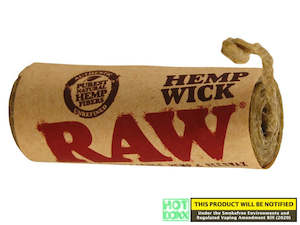 RAW 6m Hemp Wick