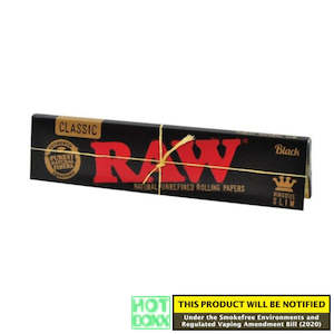 RAW Black Kingsize Slim