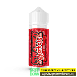 STRAPPED SHERBETS CHERRY – 100ML