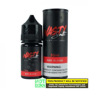 Nasty Salts: NASTY BERRIES ( BAD BLOOD )- 30ML