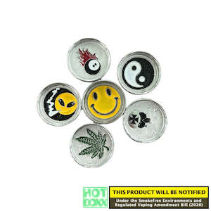 Two Piece Metal Enamel Pocket Grinder