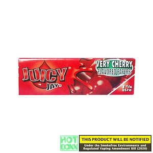 JUICY JAY'S 1 1/4 PAPER - VERY CHERRY