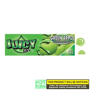 JUICY JAY'S 1 1/4 PAPER - GREEN APPLE