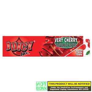 JUICY JAYS KING SIZE SLIM- VERY CHERRY